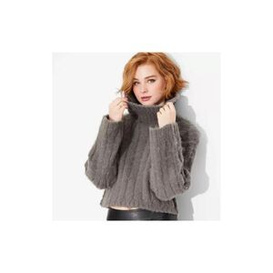 Women's Turtle Neck Pullover Sweater - Wild Fable Charcoal Gray NWT